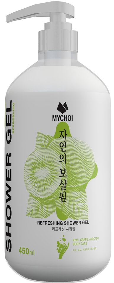 Гель для душа Mychoi Сочные фрукты освежающий 450мл