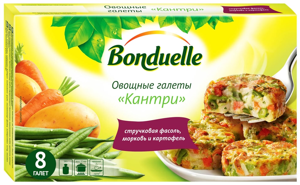 Отзывы о Галеты овощные Bonduelle Кантри 300г