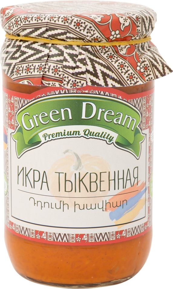 Икра Green Dream Тыквенная 380г