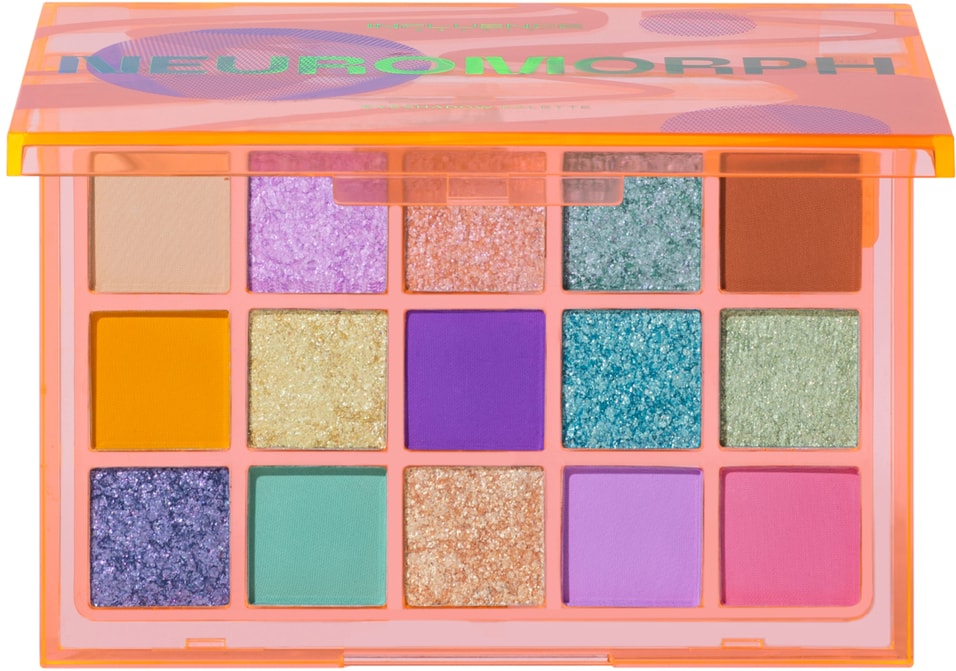 Палетка теней для век Influence Beauty Neuromorph пастельная палитра из сияющих и матовых оттенков 15г 475₽