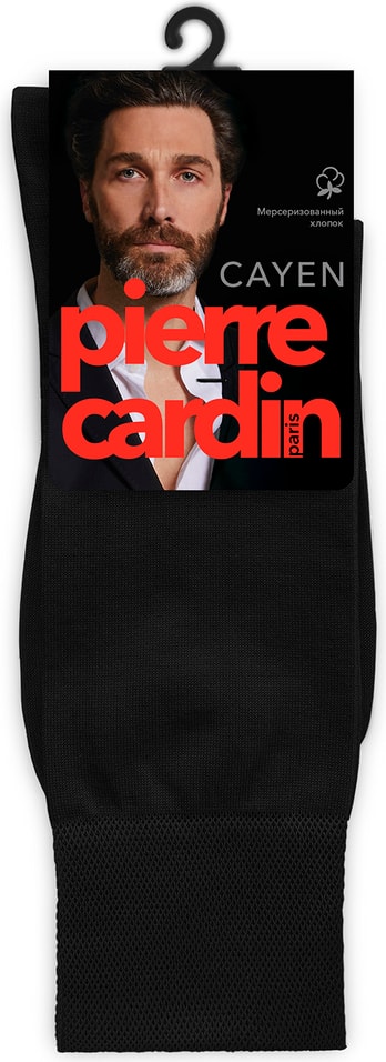 Носки мужские Pierre Cardin Cayen CR3002 черные р.45-46 от Vprok.ru