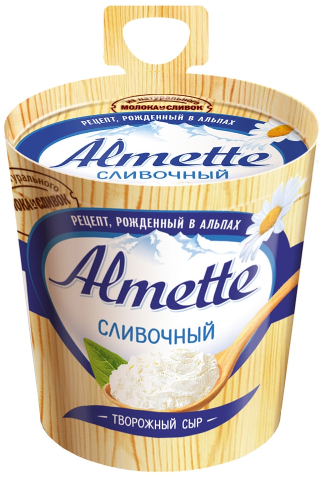 Сыр творожный Almette Сливочный 60% 150г от Vprok.ru