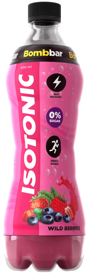 Напиток Bombbar Isotonic Лесные ягоды 500млс доставкой 135₽
