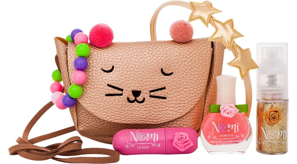 Набор подарочный Nomi сумочка Золотая кошечка для девочек №2