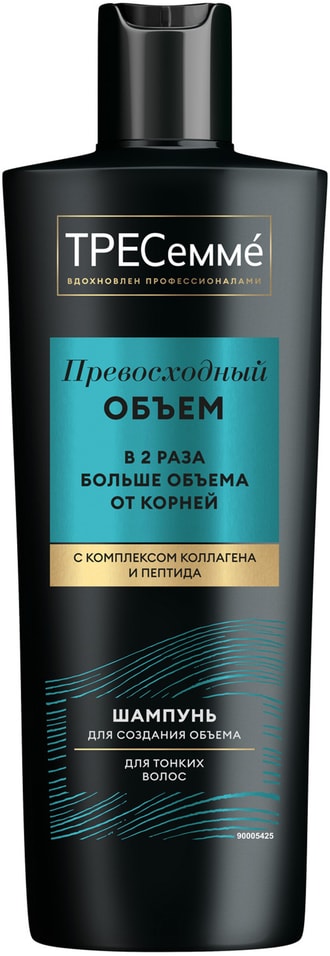 Шампунь для волос Тресемме Превосходный объем 400мл 299₽