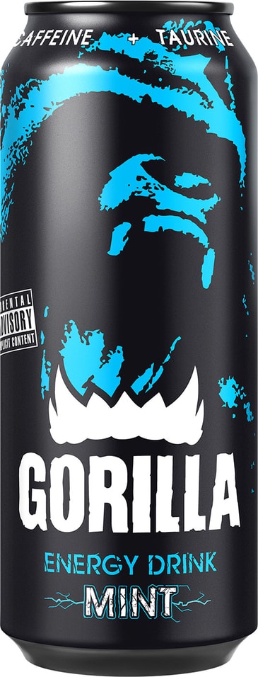 Энергетический напиток Gorilla Mint 450мл от Vprok.ru