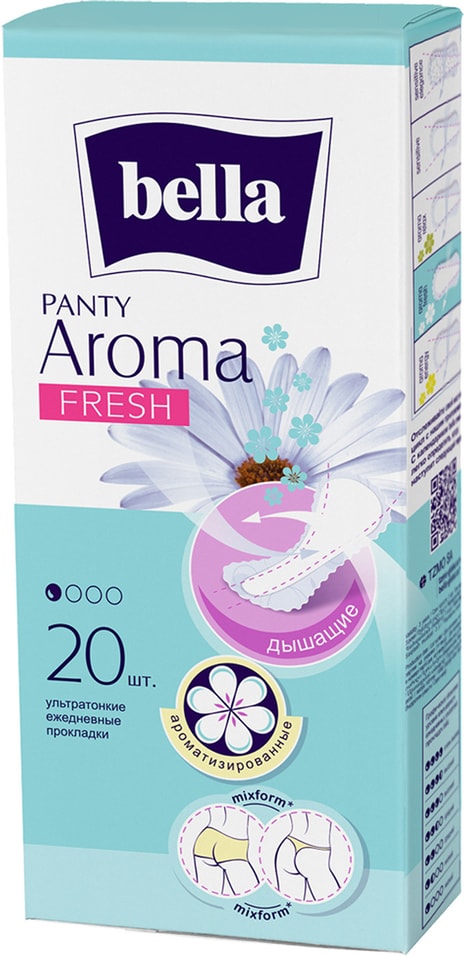 Прокладки Bella Panty Aroma Fresh ежедневные 20шт