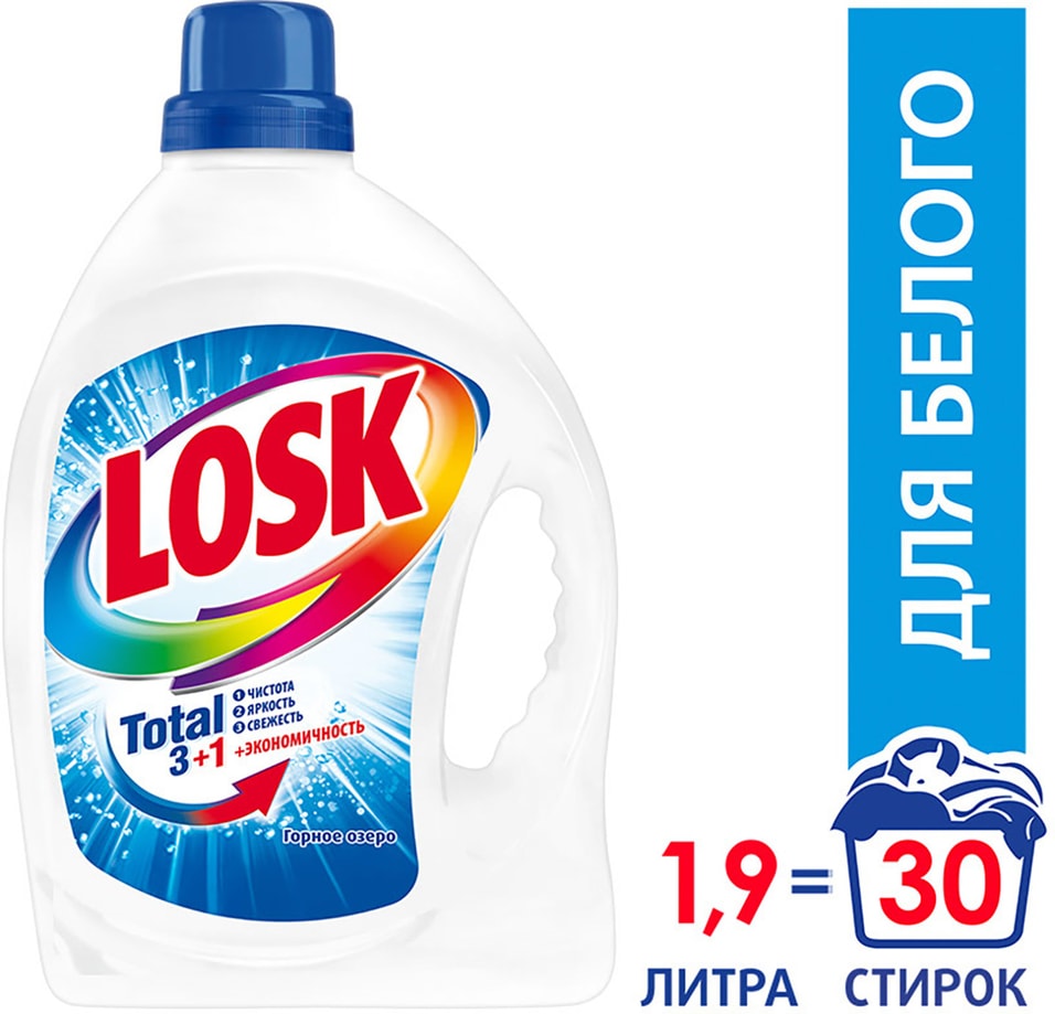 Средство для стирки Losk Горное Озеро 30 стирок 1.95л