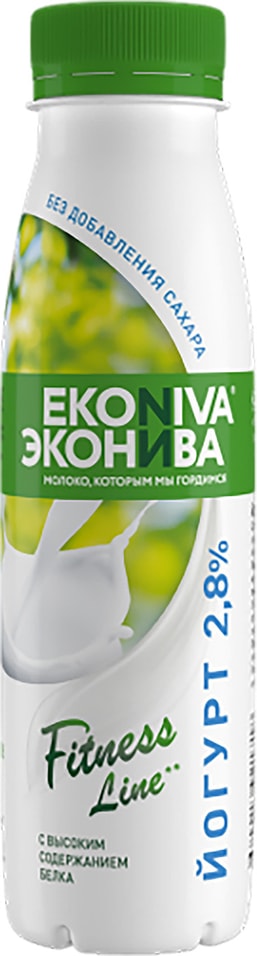 Йогурт ЭкоНива Fitness line 2.8% 300г от Vprok.ru