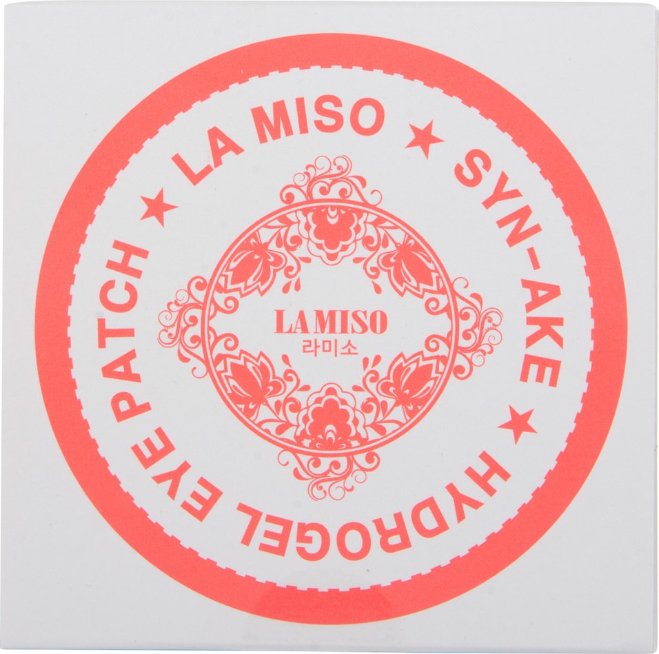 Маска гидрогелевая для кожи вокруг глаз La Miso Syn-Ake 60шт