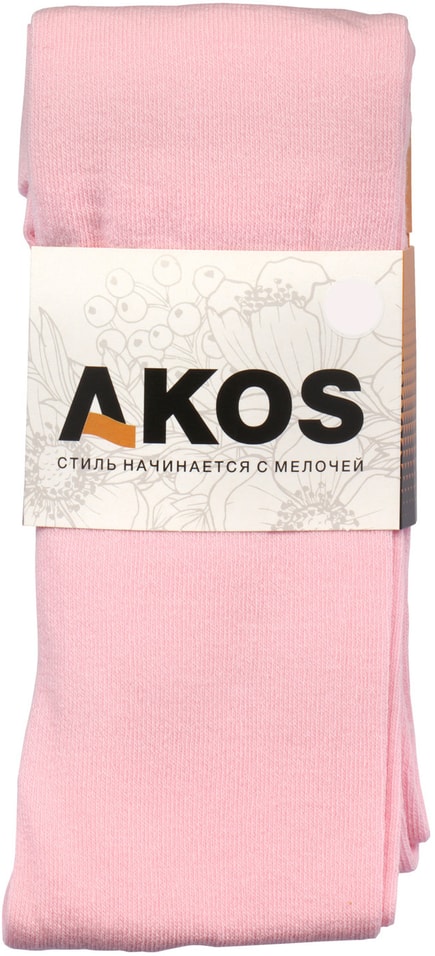 Колготки детские Akos розовый р.122-128