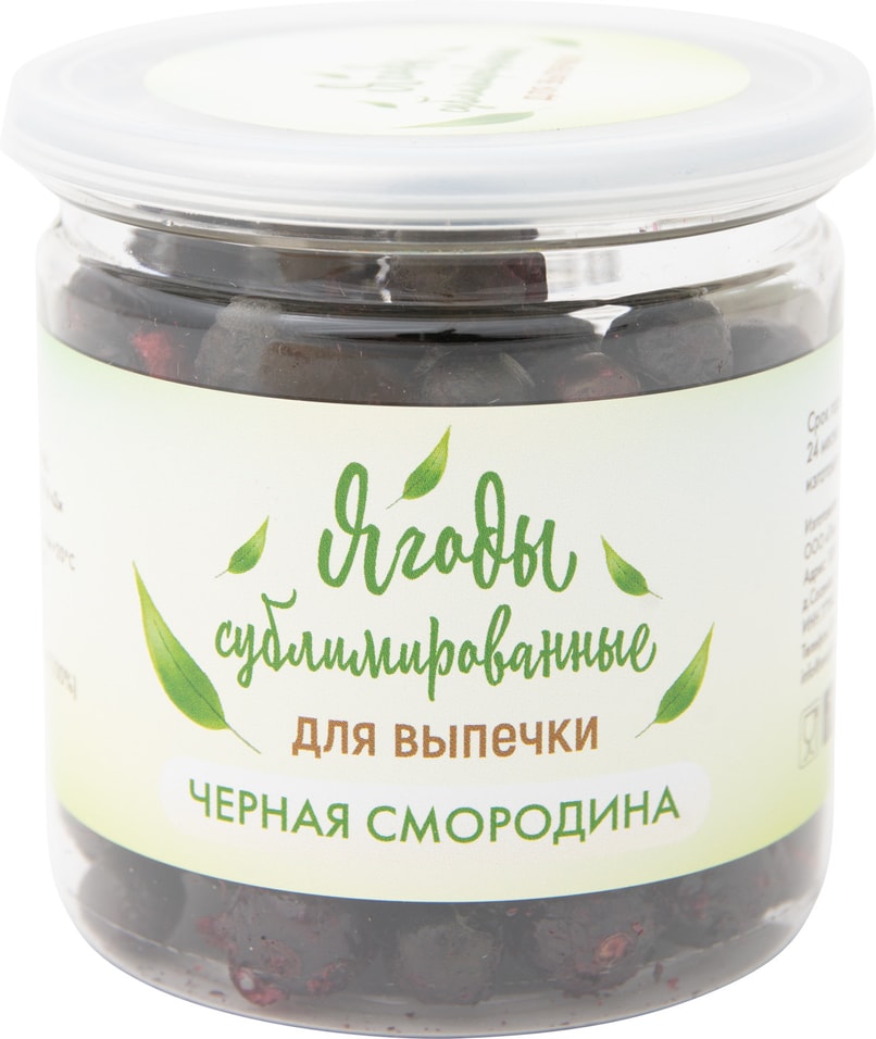 Черная смородина Snack Snack сублимированная для выпечки 24г от Vprok.ru