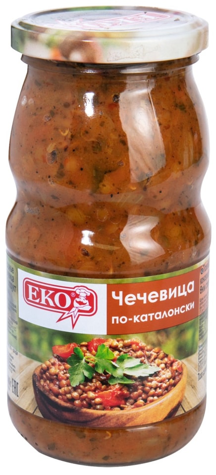 Чечевица Eko По-каталонски 500г - Vprok.ru Перекрёсток