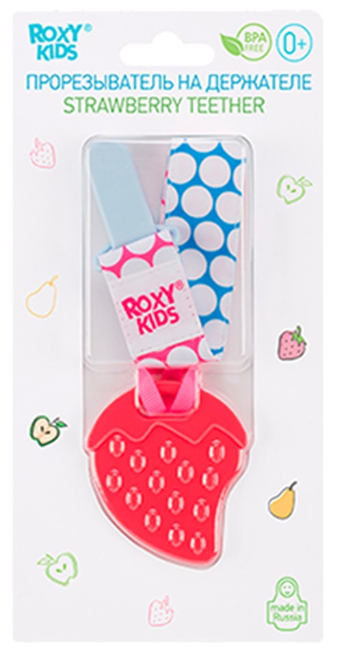 Прорезыватель для зубов Roxy Kids на держателе
