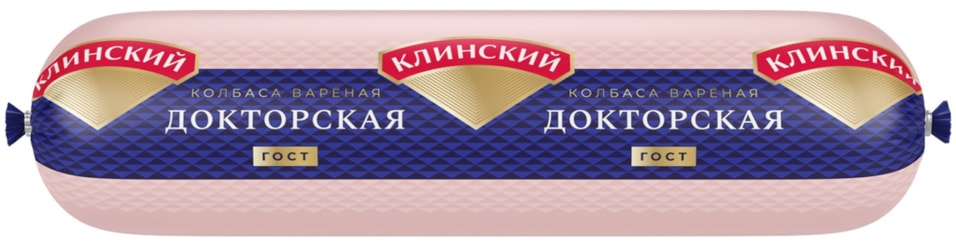 Колбаса Клинский Докторская вареная 0.8-1.1кг
