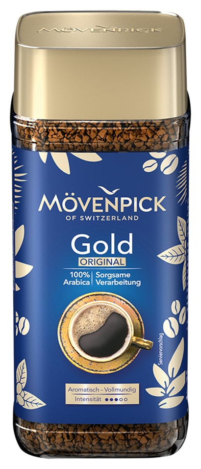 Кофе растворимый Movenpick Gold Original 100г