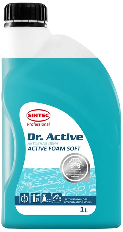 Автошампунь Dr. Active Active Foam Soft 1л от Vprok.ru