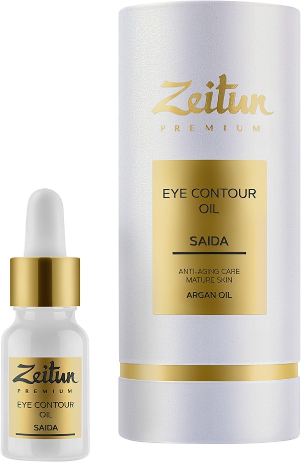 Эликсир для контура глаз Zeitun Saida разглаживающий для зрелой кожи 10мл