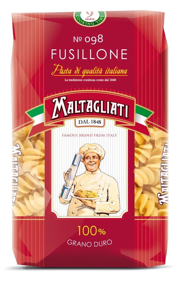 Макароны Maltagliati Fusillone 450г