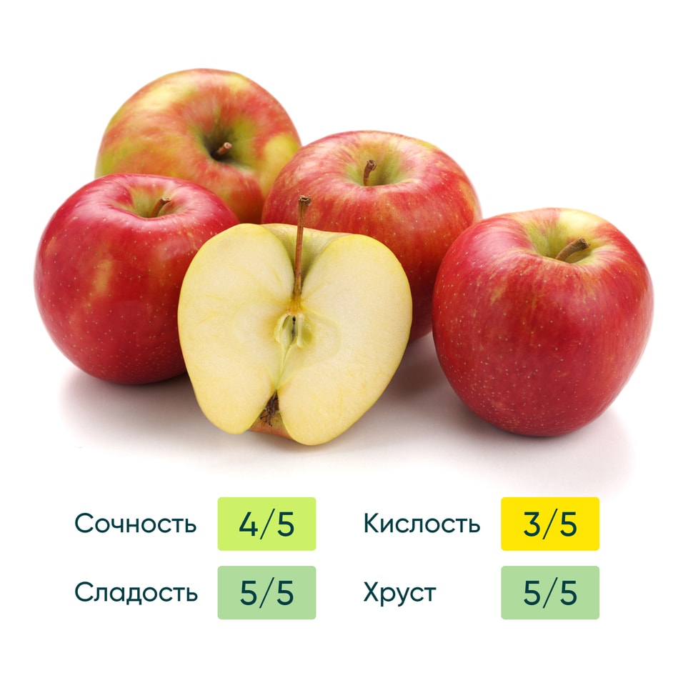Яблоки Медовый хруст 1кг - Vprok.ru Перекрёсток