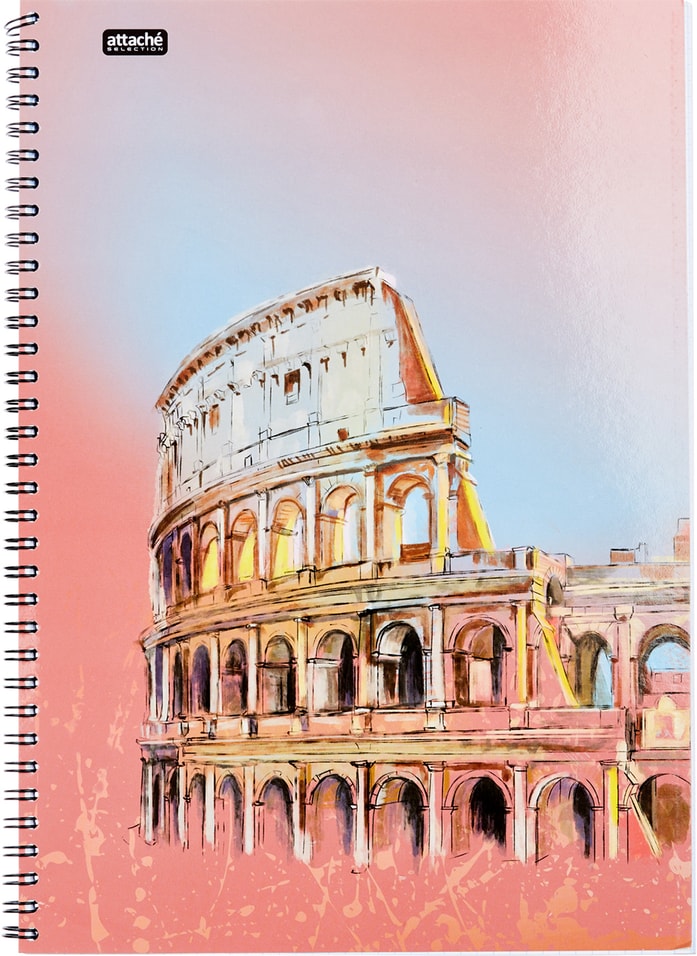 Бизнес-тетрадь Attache Selection Travel Italy А4 клетка 96 листов