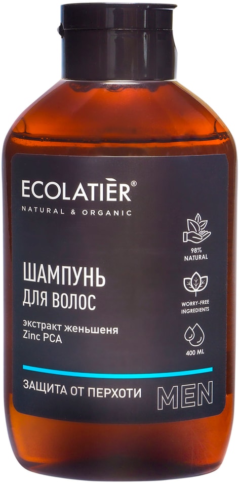 Шампунь для волос Ecolatier Men Защита от перхоти 400мл 399₽