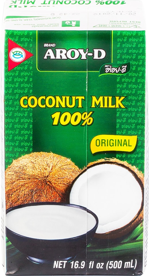 Напиток Aroy-D из кокосовой мякоти 60% 500мл