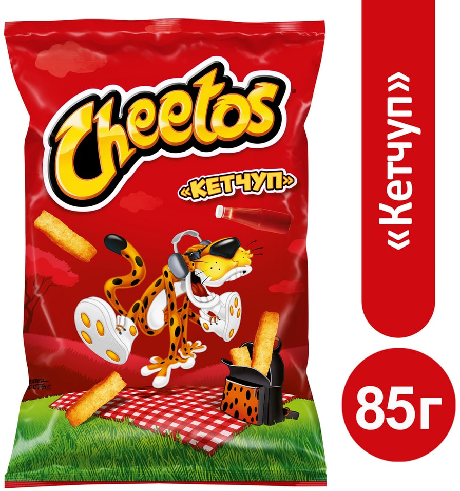 Снеки кукурузные Cheetos Кетчуп 85г
