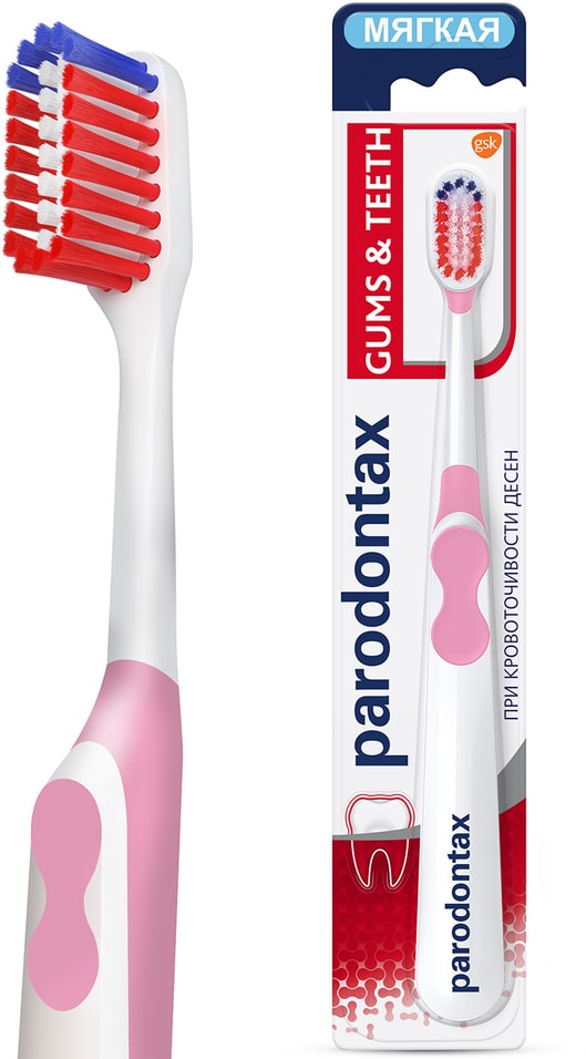Зубная щетка Parodontax Gums&Teeth в ассортименте