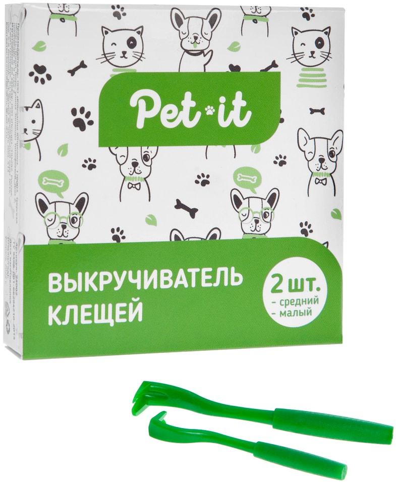 Выкручиватель клещей Pet-it - Vprokru Перекрёсток 189₽