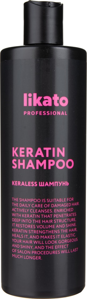 Шампунь-кератин для волос Likato Keraless 400мл