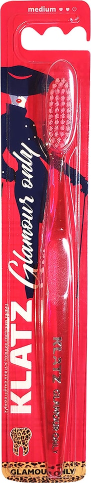 Зубная щетка Klatz Glamour Only средней жесткости