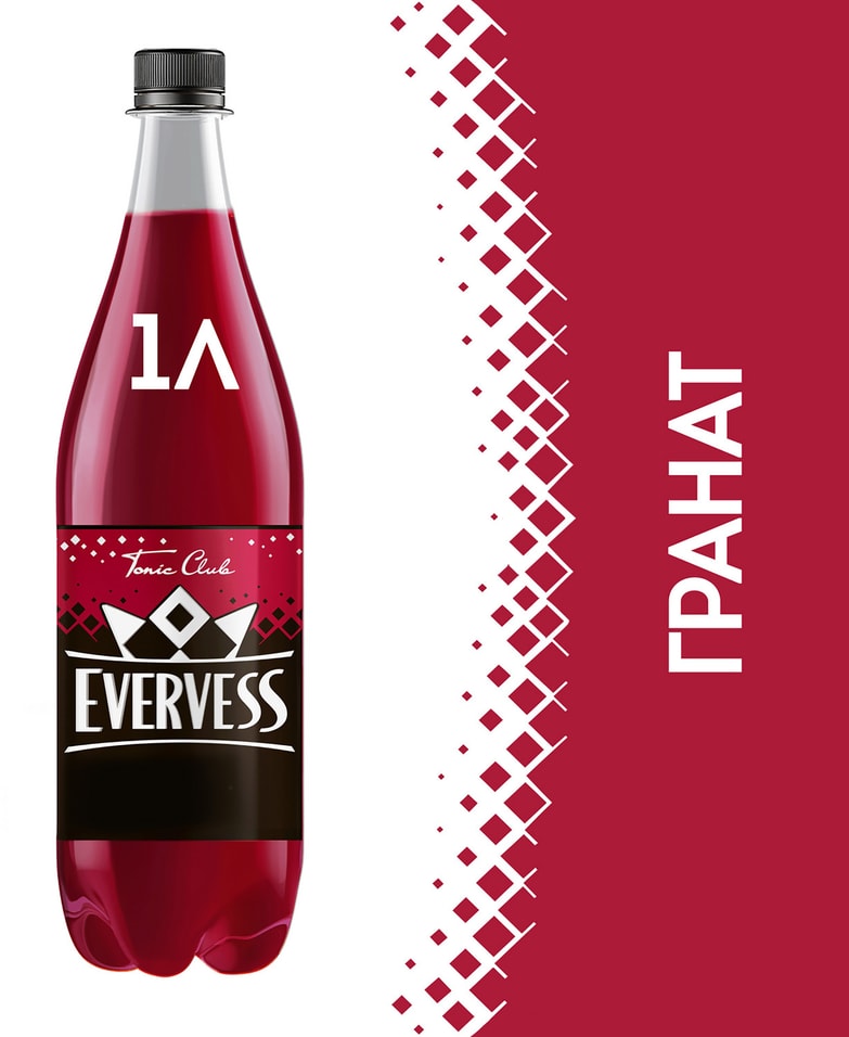 Тоник Evervess Газированный Гранат 1л. Закажите онлайн!