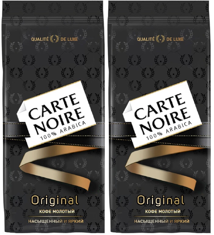 Кофе молотый Carte Noire Original 230г (упаковка 2 шт.)