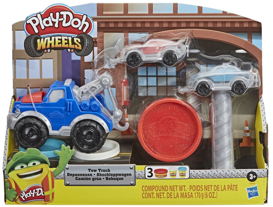 Набор игровой Play-Doh Wheels Эвакуатор E6690