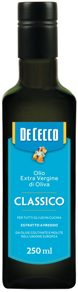 Масло оливковое De Cecco Classico 250мл