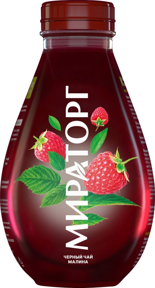 Чай холодный Мираторг черный со вкусом малины 380г