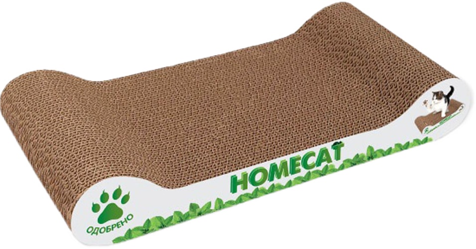 Когтеточка Homecat Мятная волна гофрокартон 48258см 737₽
