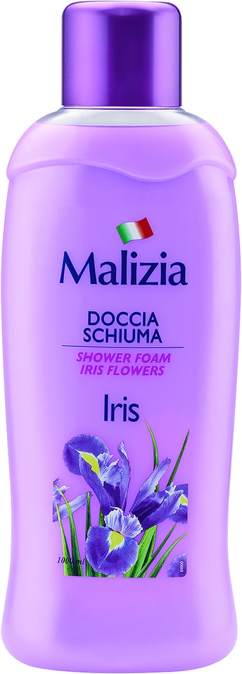 Пена для душа Malizia Iris 1000мл 414₽
