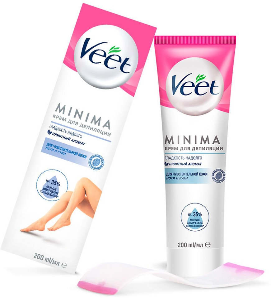 Крем для депиляции Veet Minima для чувствительной кожи 200мл