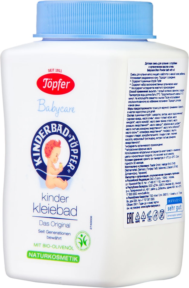 Смесь для купания Topfer Babycare детская 250г