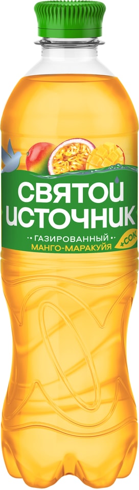 Напиток Святой Источник Вода + Сок Манго-Маракуйя 500мл