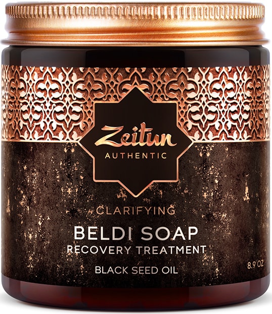 Бельди Zeitun Черный тмин Марокканское мыло для всех типов кожи 250мл