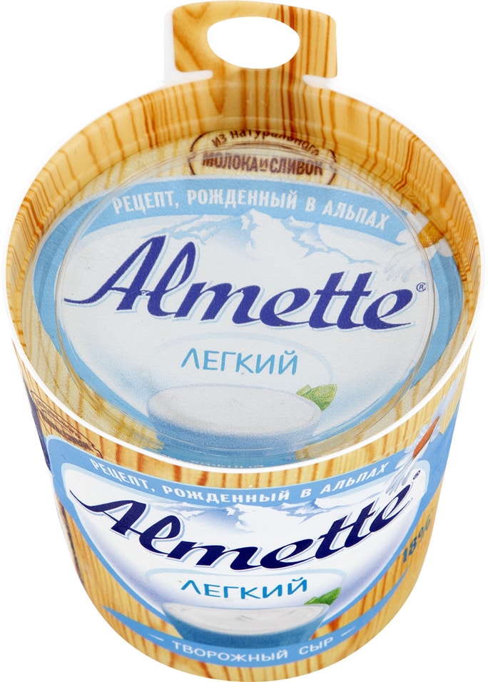 Сыр Almette Легкий творожный 53% 150г от Vprok.ru