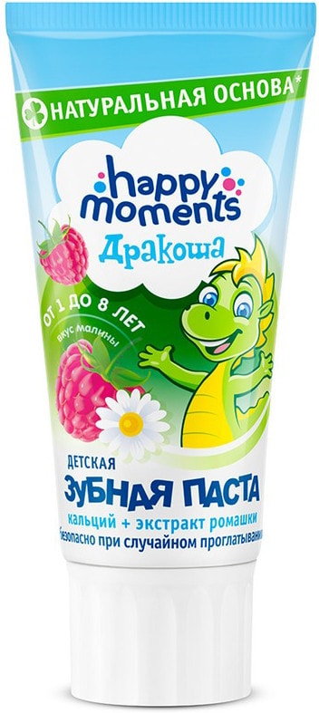 Зубная паста-гель Дракоша Малина детская 60мл от Vprok.ru