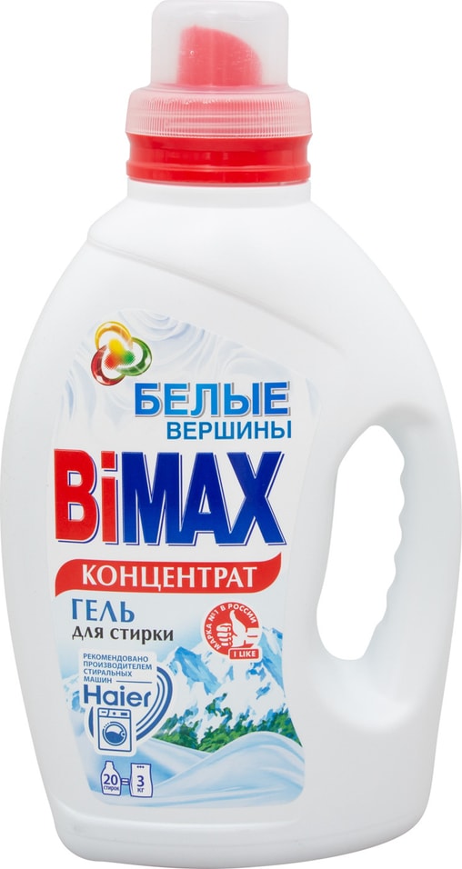 Гель для стирки BiMax Белые вершины 1.3кг от Vprok.ru