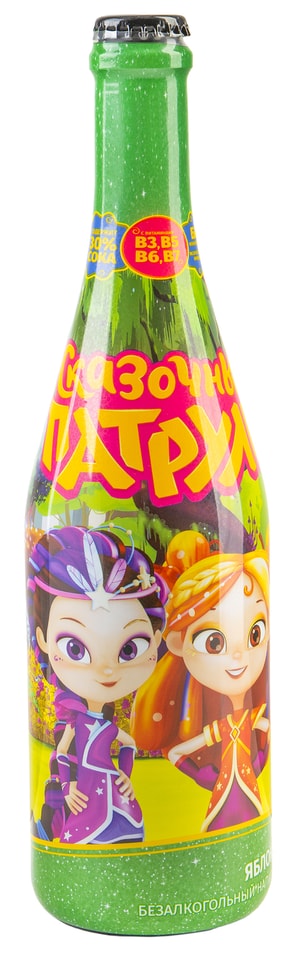 Напиток Сказочный патруль с соком Яблоко 750мл