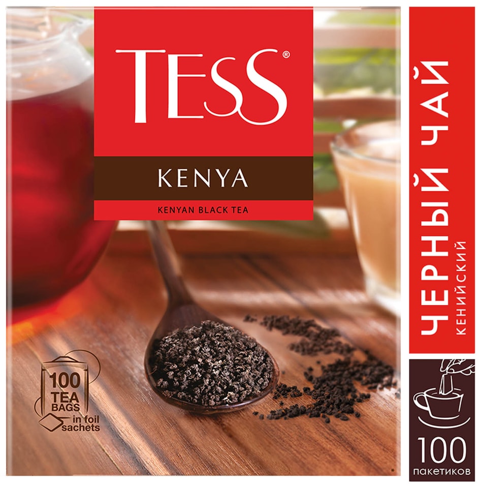Чай черный Tess Kenya 100*2г