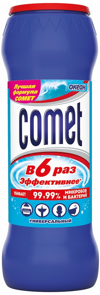 Порошок чистящий Comet Океан 475г 64₽