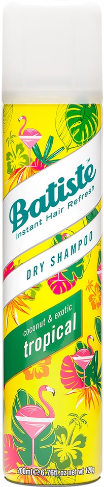 Шампунь для волос Batiste Tropical сухой 200мл от Vprok.ru